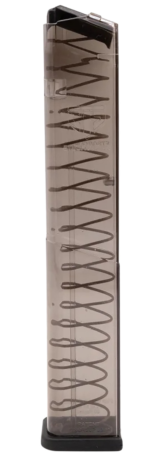 ETS Group SMKGLK2030 Pistol Mags  30rd Extended 10mm Auto Compatible w/Glock 20/29/40 Smoke Polymer