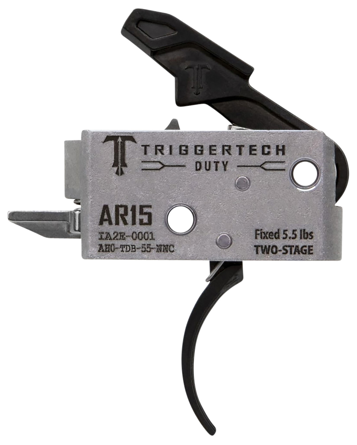 TriggerTech AH0TDB55NNC Duty Mil-Spec Two-Stage Curved 5.5 lbs Draw Weight Fits AR-15 3 TriggerTech AH0TDB55NNC Duty Mil-Spec Two-Stage Curved 5.5 lbs Draw Weight Fits AR-15