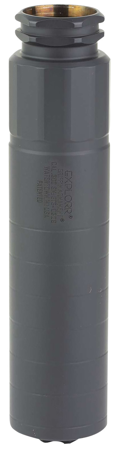 Griffin Armament GAET3W Explorr 30 Cal (7.62mm) Rated Up To 300 Win Mag, 6.50" L, Black Stainless Steel, 5/8"-24 tpi Taper Mount EZ Brake 3 Griffin Armament GAET3W Explorr 30 Cal (7.62mm) Rated Up To 300 Win Mag, 6.50" L, Black Stainless Steel, 5/8"-24 tpi Taper Mount EZ Brake