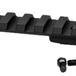 Warne V48915MOA Vapor Picatinny Rail Black Anodized Aluminum Ruger American Rimfire, 15 MOA 1 156910