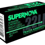 Supernova PMSN22LRG Green Tracer Non-Corrosive 22LR 40gr Lead Round Nose 50 Per Box/100 Case 2 156922