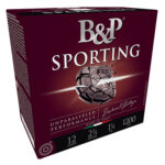 B&P 12B1SCL8 Sporting Clay 12Gauge 2.75" 1oz 8Shot 25 Per Box/10 Case 2 157168