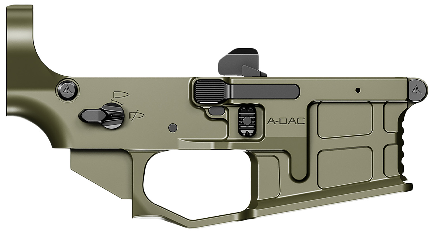 Radian Weapons R0391 A-DAC 15 Lower Receiver OD Green, Fully Ambi Controls, Talon 45/90 Safety, Ext. Bolt Catch, Left-Side Mag Release, Right-Side Bolt Release, Enhanced Takedown Pins 3 Radian Weapons R0391 A-DAC 15 Lower Receiver OD Green, Fully Ambi Controls, Talon 45/90 Safety, Ext. Bolt Catch, Left-Side Mag Release, Right-Side Bolt Release, Enhanced Takedown Pins