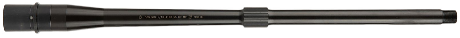 Ballistic Advantage BABL308021PQ Premium Series  308 Win 18" Threaded Hanson Profile, Midlength with Low Pro Gas Block, Black QPQ 4150 Chrome Moly Vanadium Steel, Fits AR-10