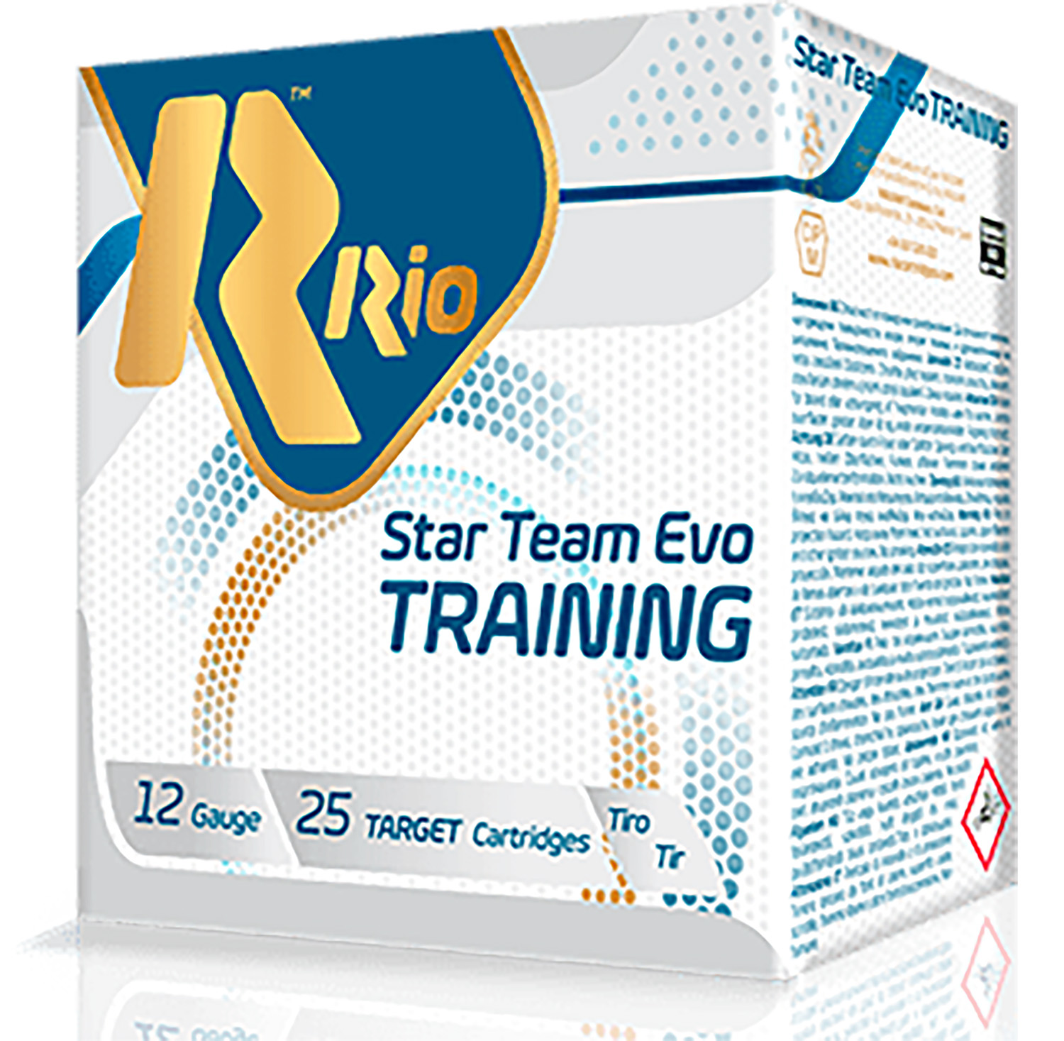 Rio Ammunition STT32X75 Star Team EVO  12Gauge 2.75" 1 1/8oz 7.5Shot 25 Per Box/10 Case
