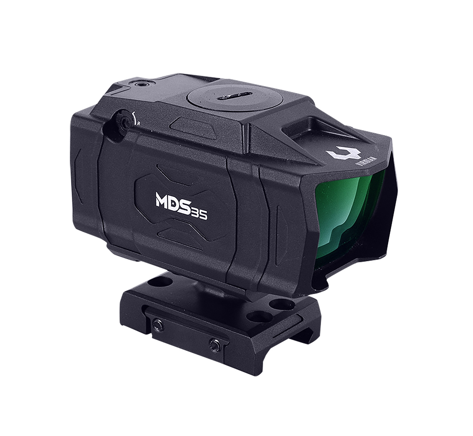 Viridian 981-0128 MDS35 Black Anodized 1 x 36 mm 3 MOA Green Dot 3 Viridian 981-0128 MDS35 Black Anodized 1 x 36 mm 3 MOA Green Dot