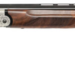 Chiappa Firearms 930379 202AE 20 Gauge Break Open 3" 2 26" Black Chrome Lined Vent Rib Barrel, Nickel-Plated Engraved Aluminum Receiver, Fixed Walnut Stock 1 165002