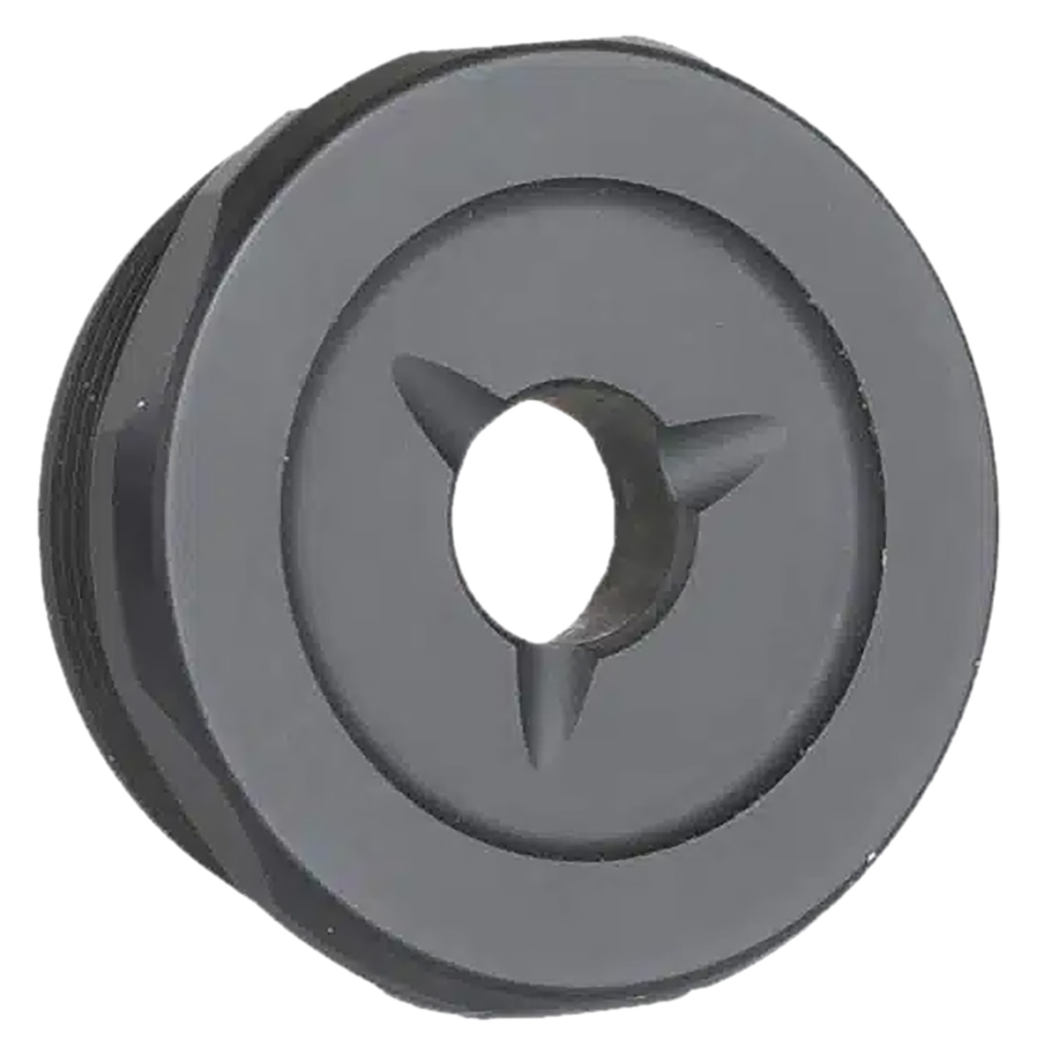 Jk Armament JK155PROEC30 155 Pro Flash Reducer End Cap 30 Cal 1.375"x24 Ti6AL4V Titanium Black 3 Jk Armament JK155PROEC30 155 Pro Flash Reducer End Cap 30 Cal 1.375"x24 Ti6AL4V Titanium Black