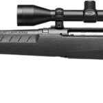 Savage Arms 32017 Axis XP Combo 308 Win 4+1 22" Matte Black Button Rifled Barrel, Matte Black Drilled & Tapped Carbon Steel Receiver, Fixed Sporter Black Synthetic Stock, Weaver 3-9x40mm, Left Hand 1 168664