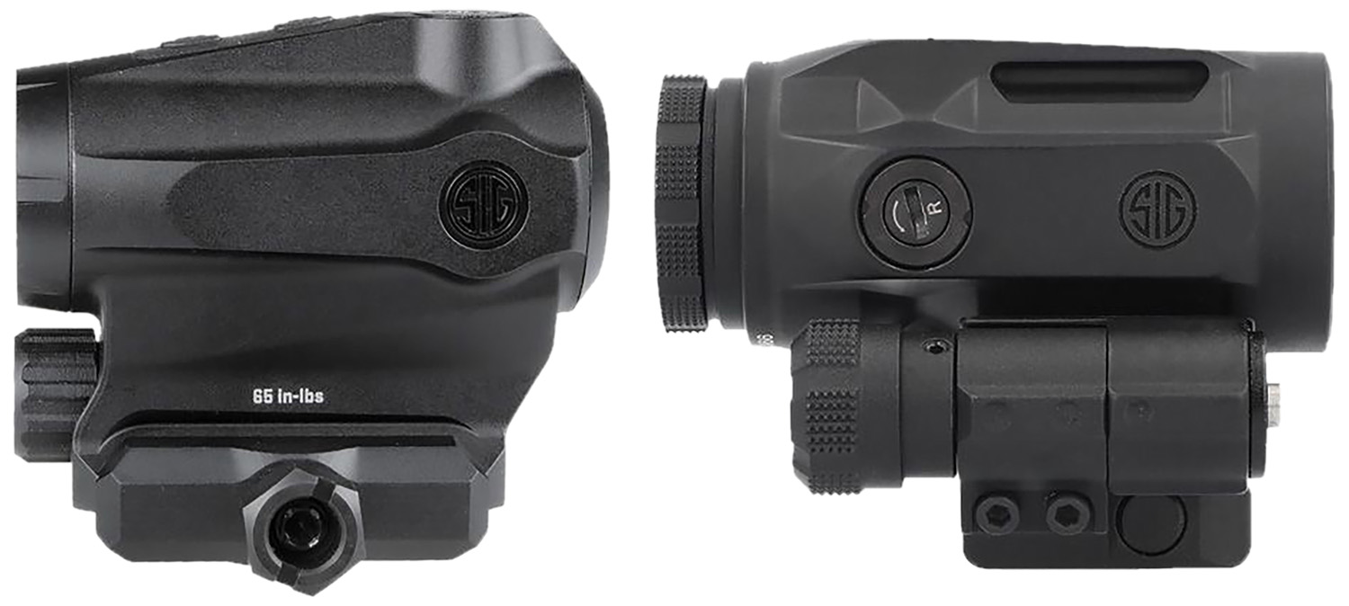 Sig Sauer Electro-Optics SORJ5X201 Romeo5XDR w/Juliet5 Micro Magnifier Black 1x20mm/5x24mm, 2 MOA Red Dot/65 MOA Circle Multi Reticle 3 Sig Sauer Electro-Optics SORJ5X201 Romeo5XDR w/Juliet5 Micro Magnifier Black 1x20mm/5x24mm, 2 MOA Red Dot/65 MOA Circle Multi Reticle