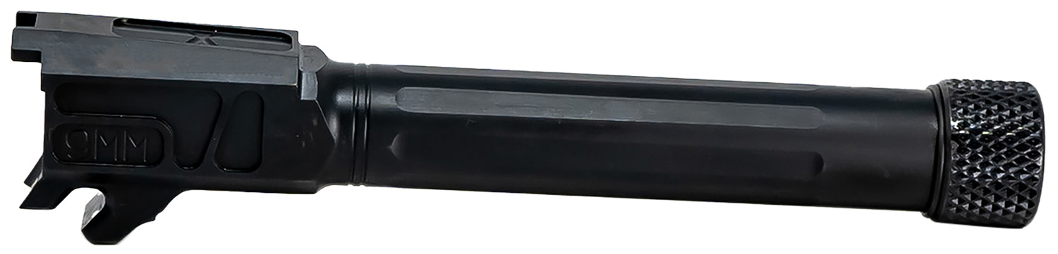 Faxon Firearms 365B910NXSOQT Match Series 9mm Luger Fluted Threaded Black Nitride Stainless Steel, Fits Sig P365 XL 3 Faxon Firearms 365B910NXSOQT Match Series 9mm Luger Fluted Threaded Black Nitride Stainless Steel, Fits Sig P365 XL