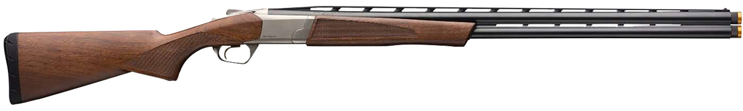 Browning 018709603 Cynergy CX Full Size 20 Gauge Break Open 3" 2rd 30" Satin Blued Over/Under Vent Rib Barrel, Silver Nitride Steel Receiver, Fixed Grade I Satin Walnut  Stock, Invector-Plus Choke