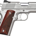 Kimber Mfg, Inc 3200330 Ultra Carry II 45 ACP 7+1 3" Stainless Match Grade Barrel, Satin Silver Serrated Stainless Steel Slide, Satin Silver Aluminum Frame w/Beavertail, Rosewood Grip 2 170555