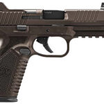 FN 66-101953 510 Tactical 10mm 22+1 4.71" Black Steel Threaded Barrel, Bronze PVD Optic Cut/Serrated Stainless Steel Slide & Polymer Frame w/Picatinny Rail, Interchangeable Backstrap Grip 2 172914