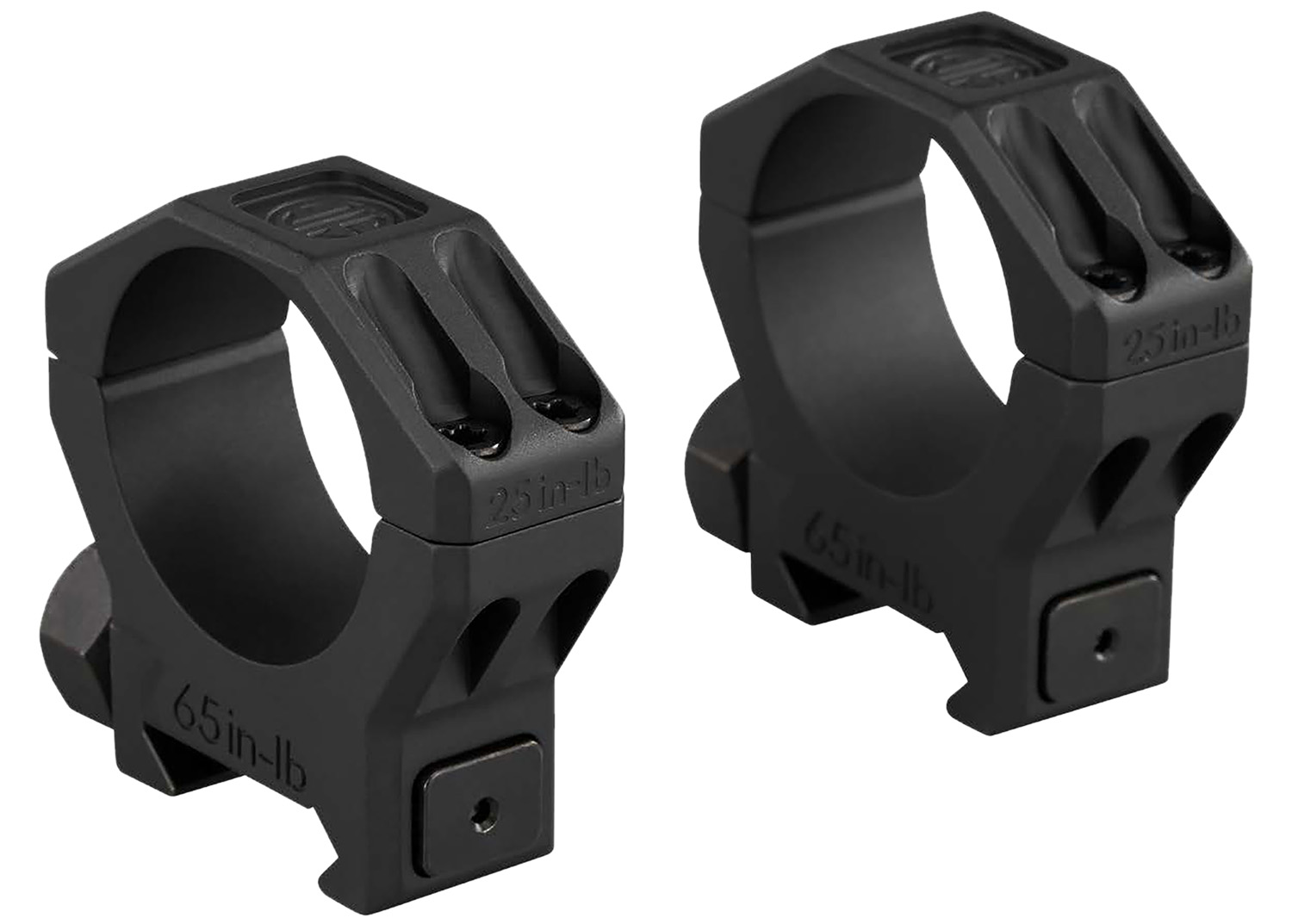 Sig Sauer Electro-Optics SOA63002 Alpha 6 Scope Ring Set Black Stainless Steel 30mm Tube Medium 3 Sig Sauer Electro-Optics SOA63002 Alpha 6 Scope Ring Set Black Stainless Steel 30mm Tube Medium
