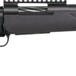 Mossberg 28227 Patriot Carbine 22-250 Rem 5+1 18" Matte Blued Threaded Bull Barrel, Matte Blued Picatinny Rail Receiver, Black Fixed Synthetic Stock 1 174365