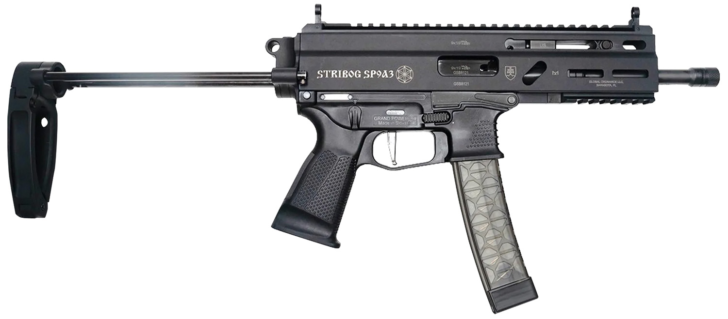 Grand Power 850003223124 Stribog SP9A3 9mm Luger 30+1 Black PDW Tailhook Brace 3 Grand Power 850003223124 Stribog SP9A3 9mm Luger 30+1 Black PDW Tailhook Brace