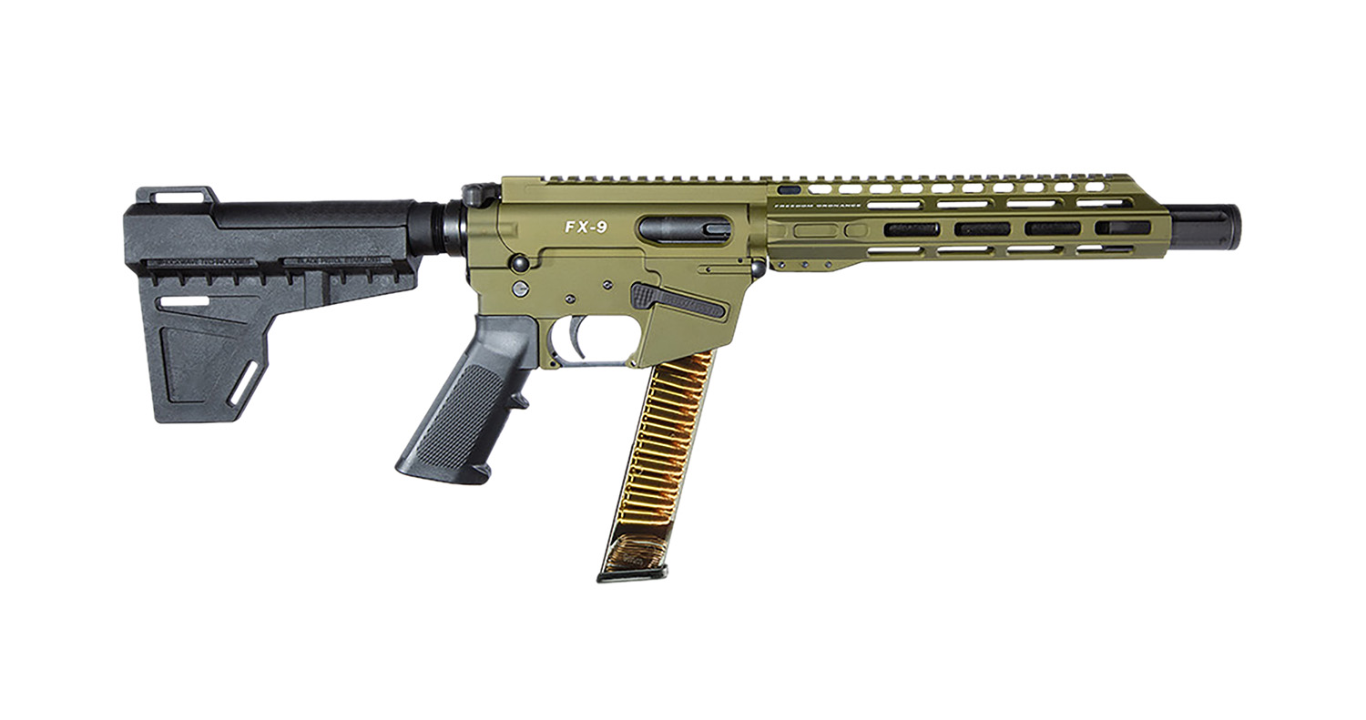 FREEDOM ORDNANCE FX9P10-ODG FX9P 9mm Luger 31+1 10" OD Green 3 FREEDOM ORDNANCE FX9P10-ODG FX9P 9mm Luger 31+1 10" OD Green