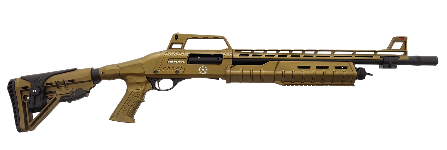 Silver Eagle Arms RZ17TACSB RZ17 12 Gauge Pump 4+1 18.50" Black Bronze Steel Barrel, Bronze Receiver, Bronze Synthetic Stock, Picatinny Rail Forend, Bronze Polymer Grip 3 Silver Eagle Arms RZ17TACSB RZ17 12 Gauge Pump 4+1 18.50" Black Bronze Steel Barrel, Bronze Receiver, Bronze Synthetic Stock, Picatinny Rail Forend, Bronze Polymer Grip