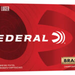 Federal C9124A 9mmLuger 124gr Full Metal Jacket 50/Box 1 187399