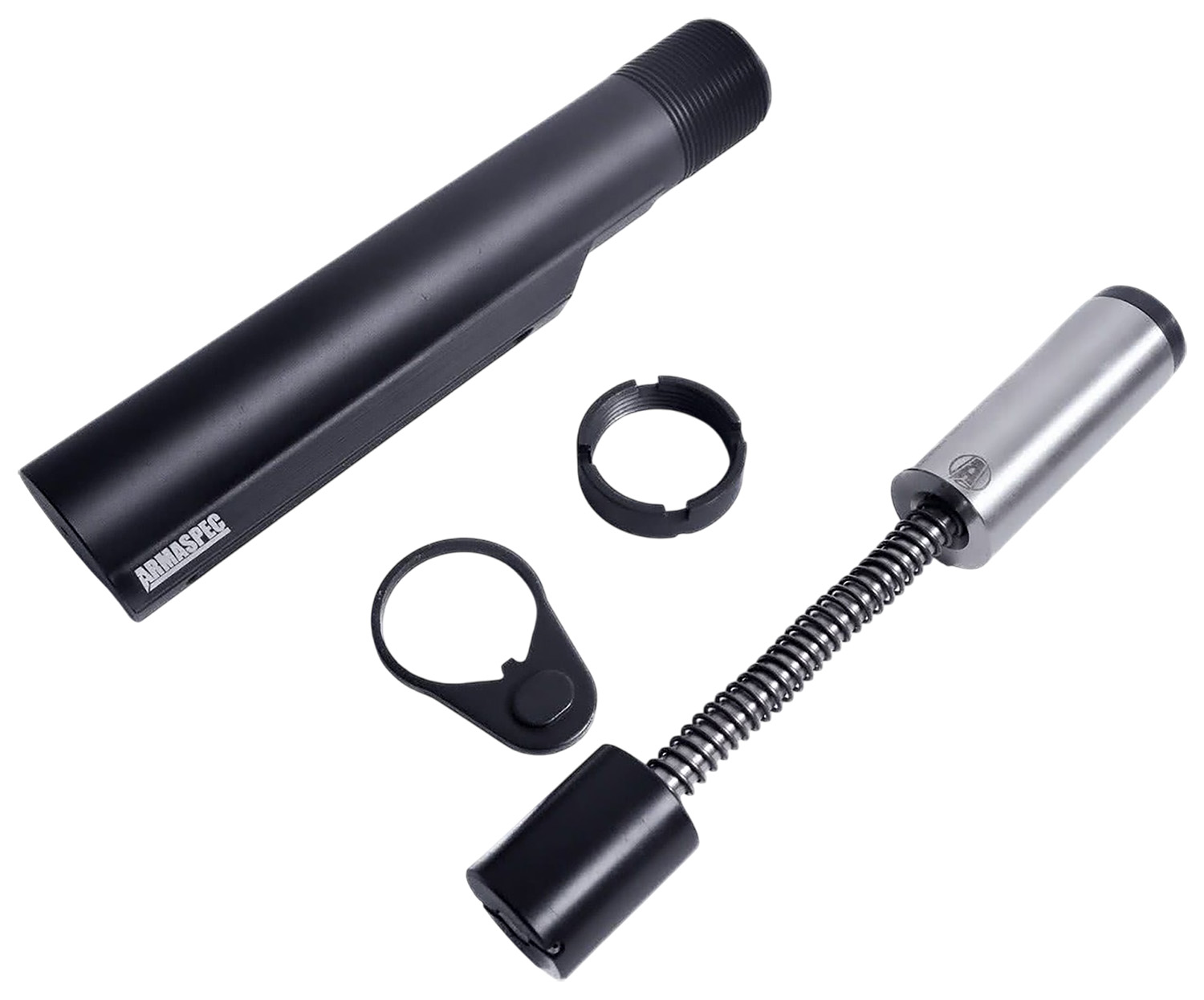 Armaspec ARM268-AR10 SMB-10 Buffer Kit Black/Silver AR-15 Gen3 3 Armaspec ARM268-AR10 SMB-10 Buffer Kit Black/Silver AR-15 Gen3
