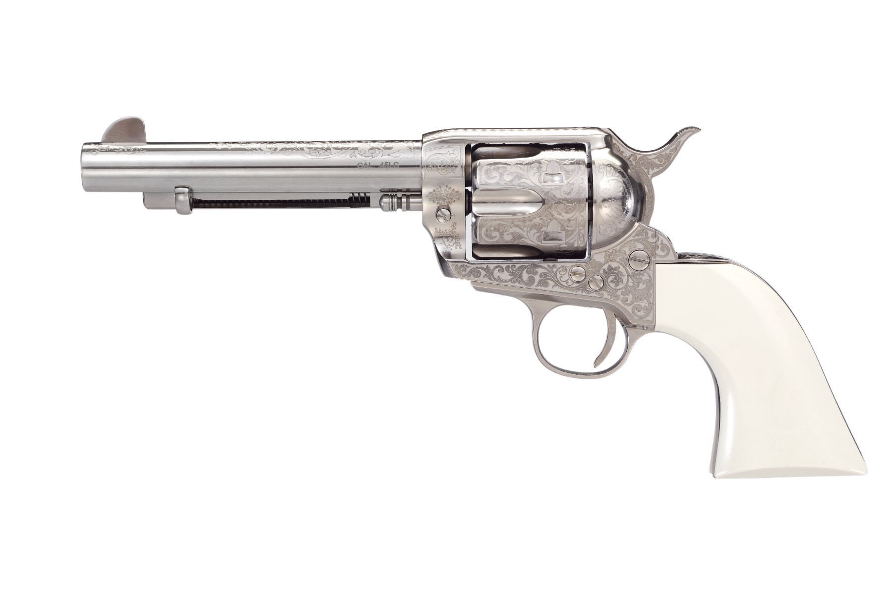 TAYLOR'S & COMPANY OUTLAW LEG 357MAG NK/IVORY 5.5 3 TAYLOR'S & COMPANY OUTLAW LEG 357MAG NK/IVORY 5.5