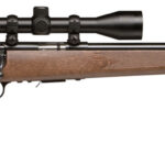 Savage Arms 96222 93R17 GVXP Full Size 17 HMR 5+1 21" Matte Blued Carbon Steel Barrel, Matte Blued Steel Receiver, Satin Hardwood Wood Stock, Factory Mounted & Boresighted 3-9x40mm Scope, Right Hand 1 24147