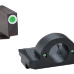AmeriGlo GL126 Ghost Ring Sight Set for Glock Green Tritium White Outline Front Sight-Green Tritium Rear Sight 1 38438