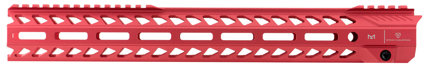 Strike STRIKERAIL Strike Rail AR-15 Red Aluminum 15.50" M-LOK 3 Strike STRIKERAIL Strike Rail AR-15 Red Aluminum 15.50" M-LOK