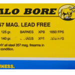 Buffalo Bore Ammunition 19J20 Buffalo-Barnes Strictly Business 357Mag 125gr Barnes VOR-TX XPB Lead Free 20 Per Box/12 Case 1 82097