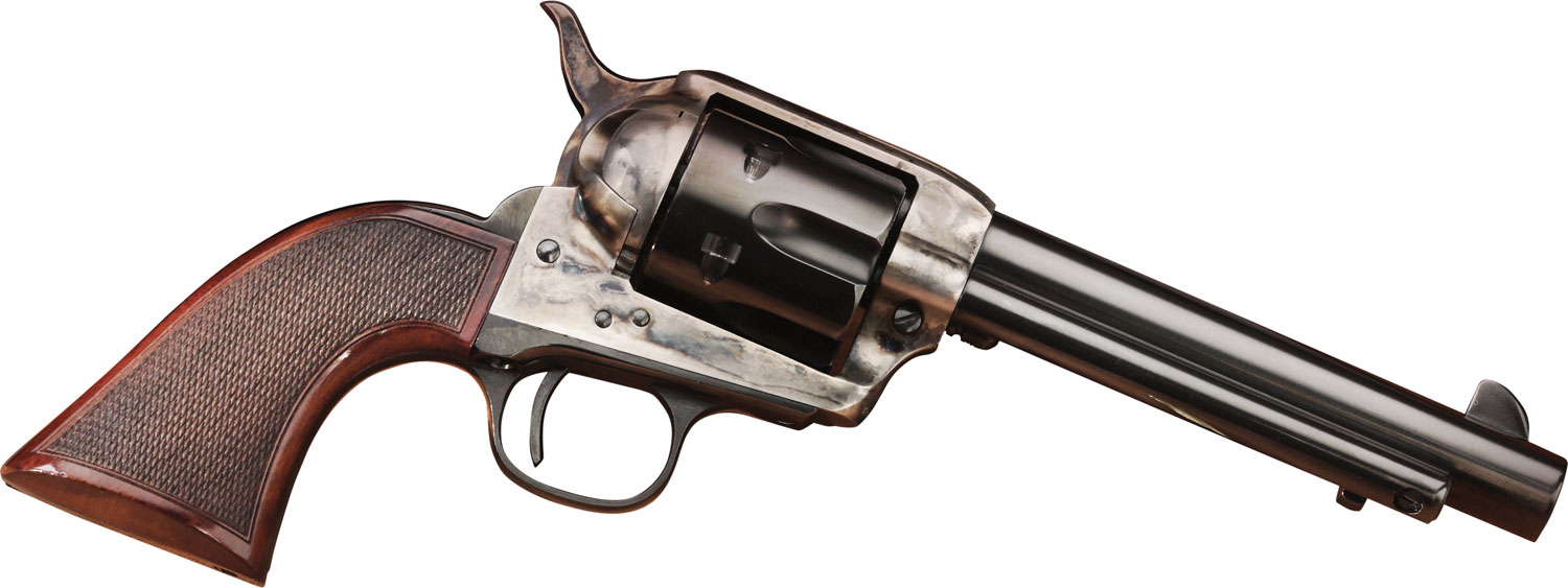 Taylors & Company 556202DE Short Stroke Smoke Wagon 45 Colt (LC) 6rd 5.50" Blued Cylinder & Barrel Color Case Hardened Steel Frame Checkered Walnut Navy Size Grip (Taylor Tuned) 3 Taylors & Company 556202DE Short Stroke Smoke Wagon 45 Colt (LC) 6rd 5.50" Blued Cylinder & Barrel Color Case Hardened Steel Frame Checkered Walnut Navy Size Grip (Taylor Tuned)