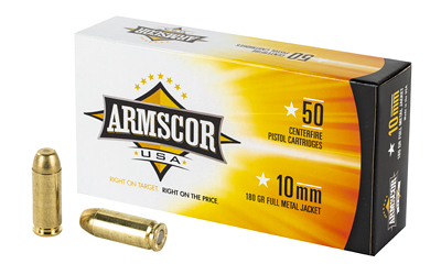 ARMSCOR 10MM 180GR FMJ 50/1000 3 ARMSCOR 10MM 180GR FMJ 50/1000