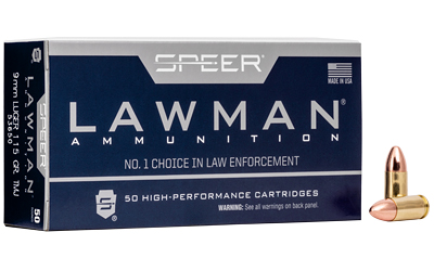 SPR LAWMAN 9MM 115GR TMJ 50/1000 3 SPR LAWMAN 9MM 115GR TMJ 50/1000