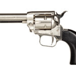 HERITAGE 22LR ONLY 4.75" NICKEL BLK 2 HE22NI4BW 1