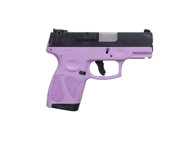 TAURUS G2S 9MM BK/LT PURPLE 3.2" 7+1# 3 TAURUS G2S 9MM BK/LT PURPLE 3.2" 7+1#