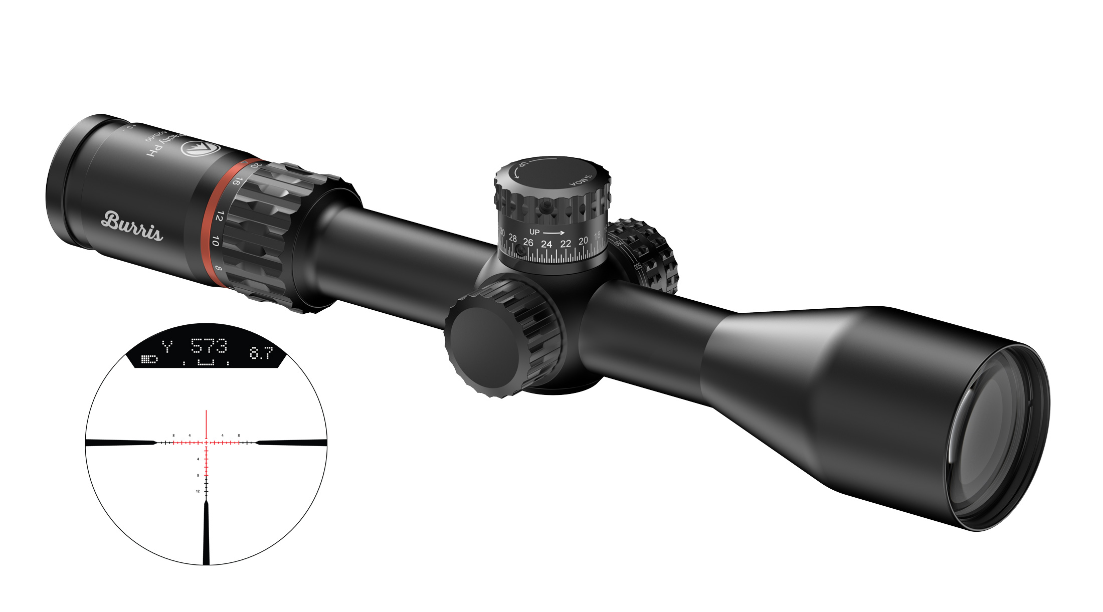 BURRIS OPTICS VERACITY PH 4-20X50MM HUD ILL 3 BURRIS OPTICS VERACITY PH 4-20X50MM HUD ILL