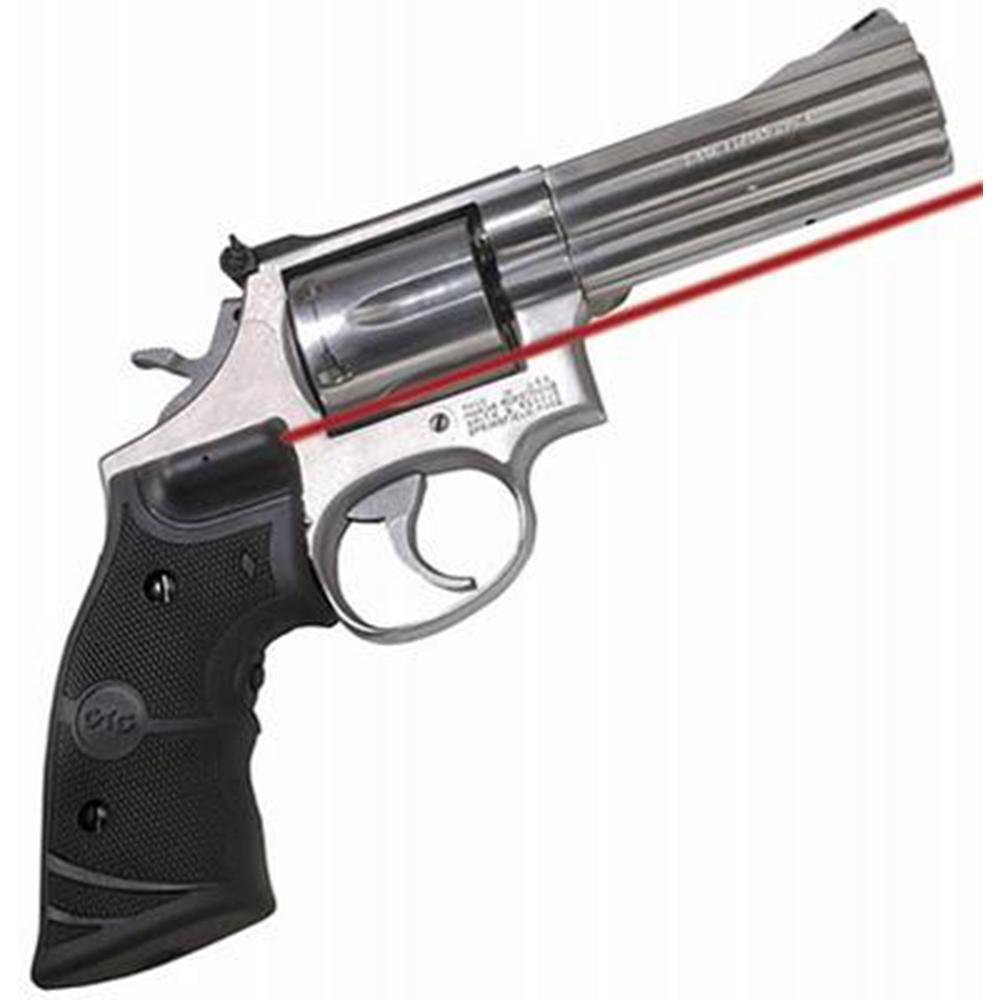 Crimson Trace Revolver Lasergrip S&W Round-Butt N-Frame 3 Crimson Trace Revolver Lasergrip S&W Round-Butt N-Frame