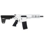 GLFA 223 Wylde Braced Pistol .223 Wylde 30rd Magazine 7.5" Stainless Steel Barrel White Finish 1 https3A2F2Fmedia.chattanoogashooting.com2Fimages2Fproduct2FIQGL15223SSPBWHT2FGL15223SSPB2520WHT