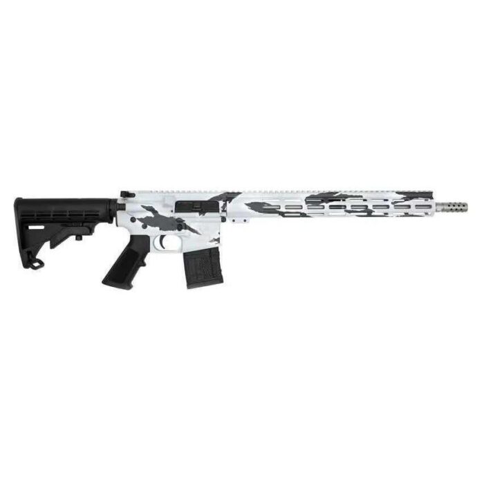 GLFA .223 Wylde Rifle .223 Wylde 30rd Magazine 16" Threaded Barrel Snow Camo Stainless Steel with 15.25" Handguard 3 https3A2F2Fmedia.chattanoogashooting.com2Fimages2Fproduct2FIQGL15223SSPSNO2FIQGL15223SSPSNO 1