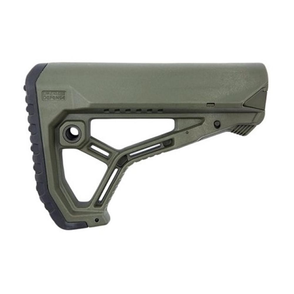 Fab Defense GL-CORE AR15/M4 Buttstock for Mil-Spec and Commercial Tubes OD Green 3 Fab Defense GL-CORE AR15/M4 Buttstock for Mil-Spec and Commercial Tubes OD Green
