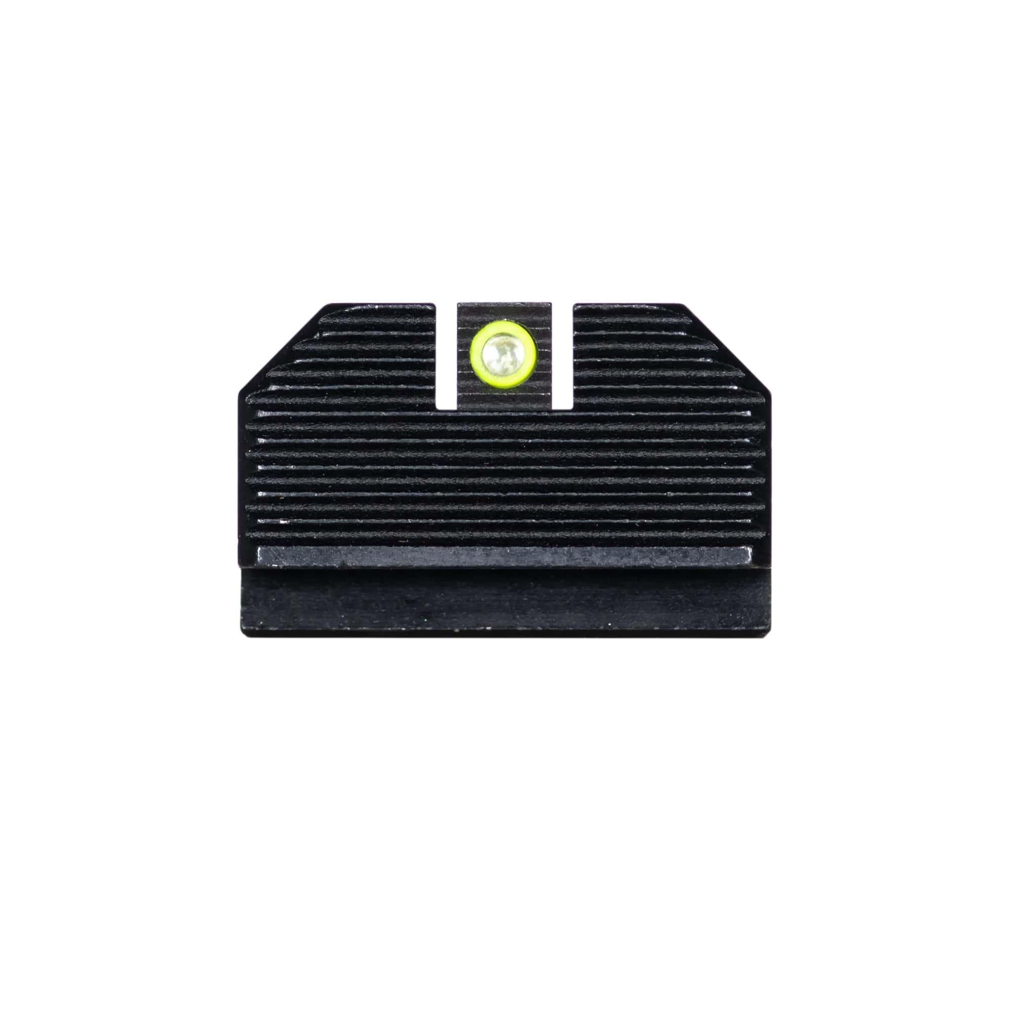 Night Fision Optics Ready Stealth Night Sight Set Yellow Front Black Back for Glock 43x MOS 3 Night Fision Optics Ready Stealth Night Sight Set Yellow Front Black Back for Glock 43x MOS