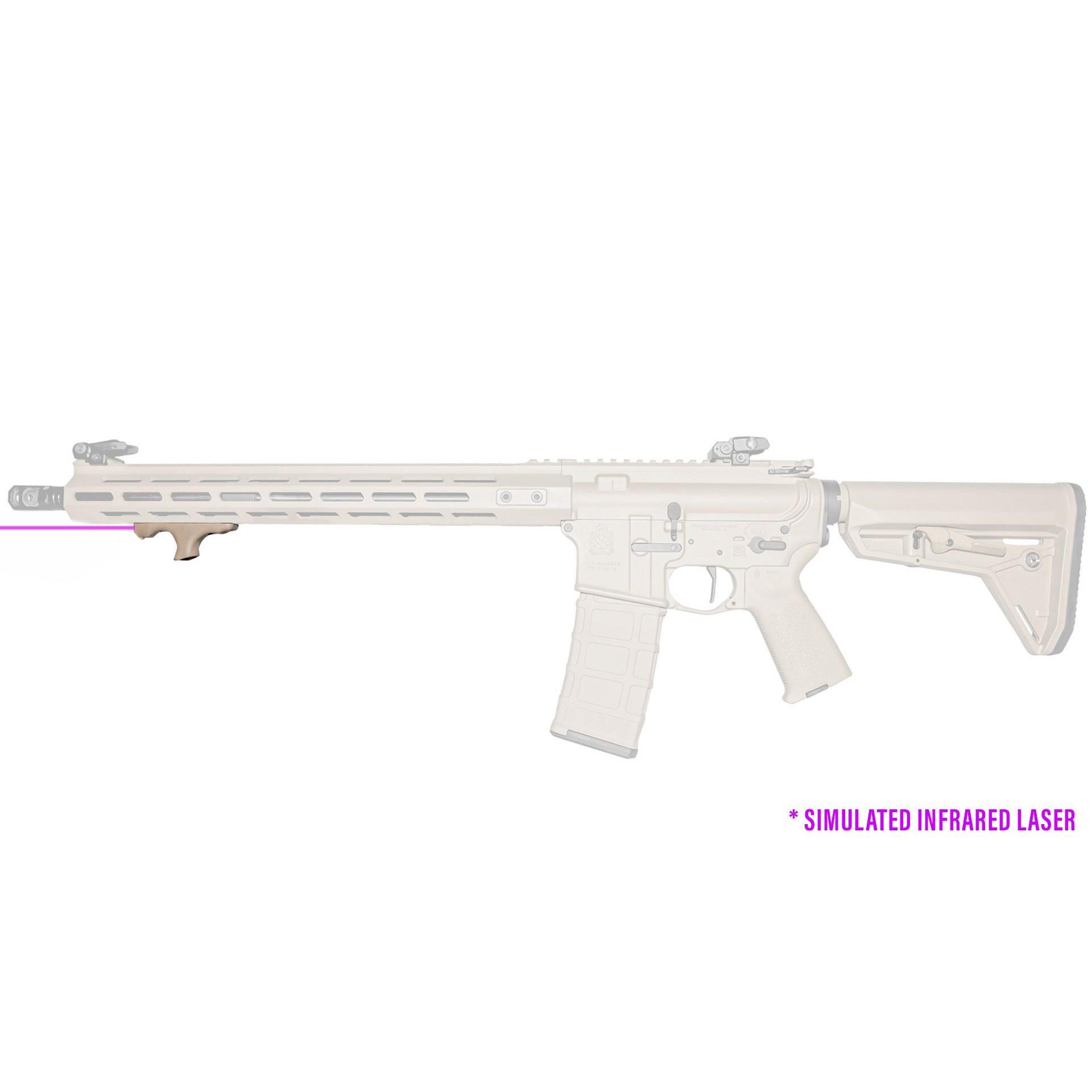 Viridian HS1 FDE AR Handstop with Infrared Laser M-Lok Mounting 3 Viridian HS1 FDE AR Handstop with Infrared Laser M-Lok Mounting