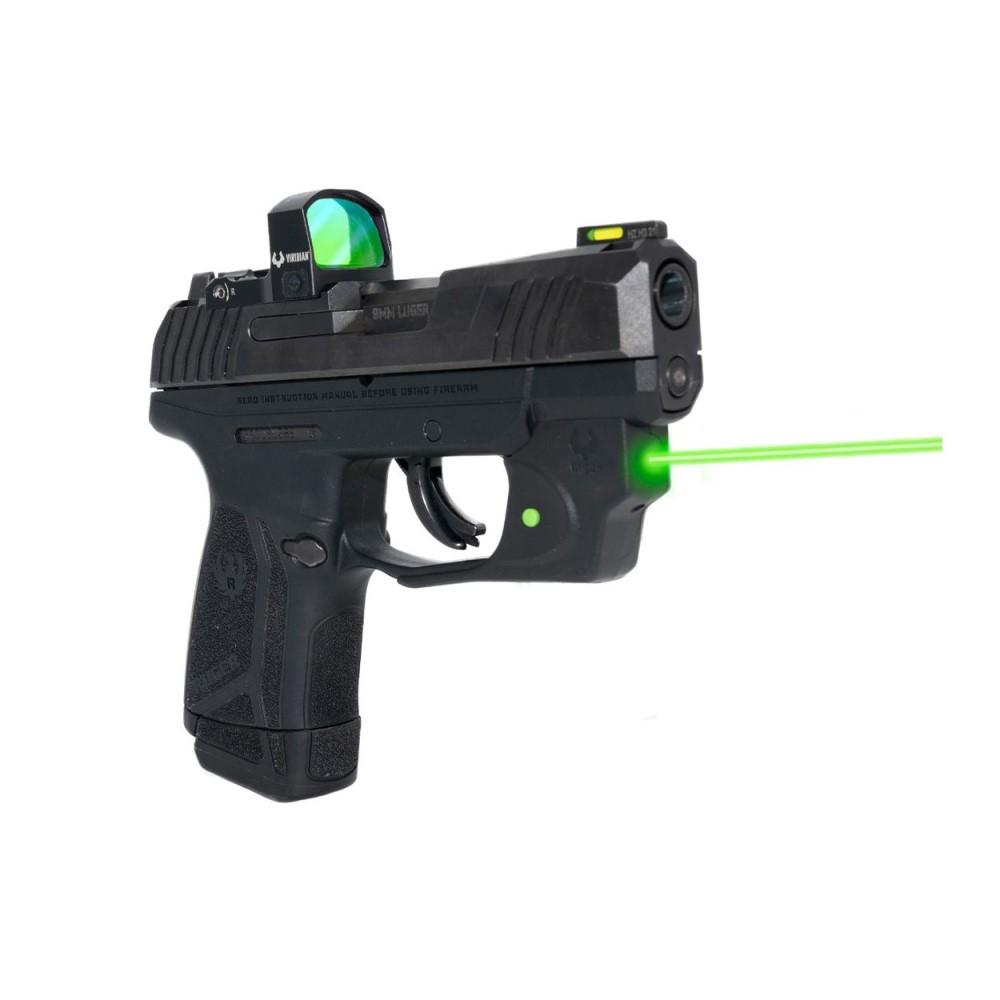 Viridian E Series Green Laser Black Ruger MAX-9 w/ Kydex Holster IWB RH 3 Viridian E Series Green Laser Black Ruger MAX-9 w/ Kydex Holster IWB RH