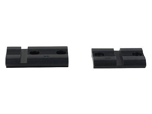 Weaver 2-Piece (Pairs) Top Mount Aluminum Scope Base - Matte - Remington 700 LA