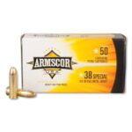 Armscor Handgun Ammunition .38 SPL 158 gr FMJ 891 fps 50/ct 2 https3A2F2Fmedia.chattanoogashooting.com2Fimages2Fproduct2FYMFAC3817N2FYMFAC3817N