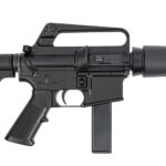 H&R RETRO DOE 9MM PISTOL 7.5" A2 CARRY HANDLE HAR15 BRACE M231 HEAT SHIELD 1-32RD MAG 2 image full 8455 bda05477f1ca00845e11731c4748dc96