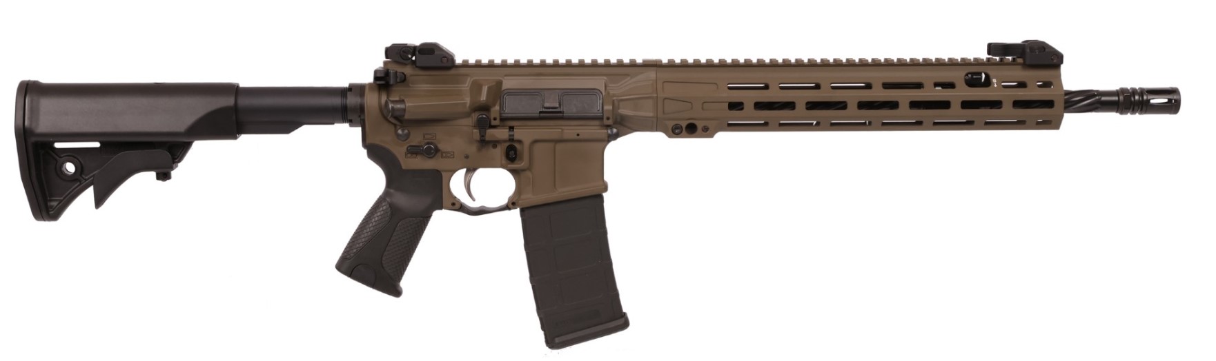 LWRC ICMKII 5.56MM BROWN 16.1" 30+1 3 LWRC ICMKII 5.56MM BROWN 16.1" 30+1