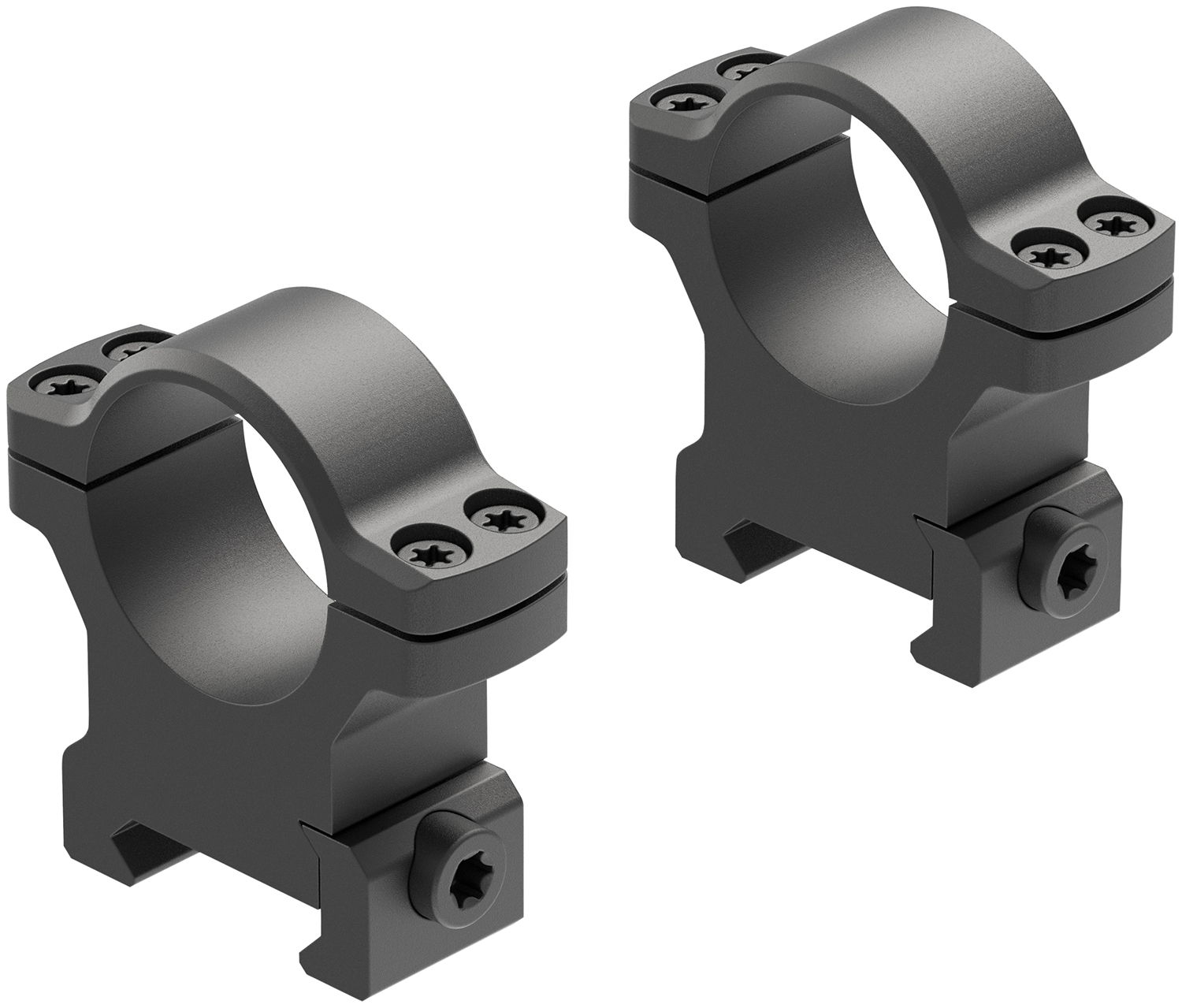 Leupold 175118 BackCountry Cross-Slot  Matte Black 1" High