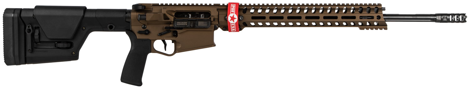 Patriot Ordnance Factory 01567 Revolution DI Gen4 6.5 Creedmoor 20" 20+1 Burnt Bronze Adjustable Magpul PRS Stock 14" M-LOK 3 Patriot Ordnance Factory 01567 Revolution DI Gen4 6.5 Creedmoor 20" 20+1 Burnt Bronze Adjustable Magpul PRS Stock 14" M-LOK