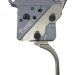 Timney Triggers THEHITST16 Hit Trigger Straight Trigger with 8 oz Draw Weight & Nickel Finish for Remington 700 Right 1 116160